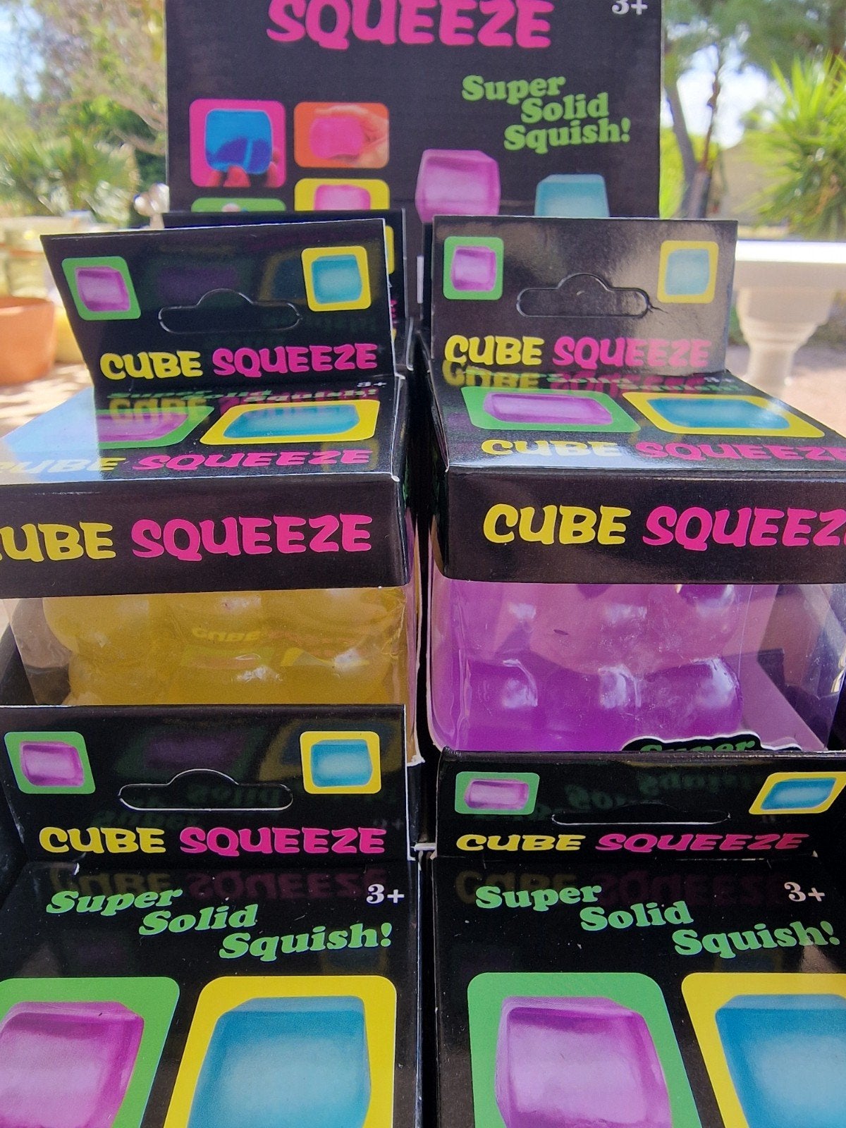 Cube Squeeze Super Solid Squish Display - Nieuw!, Ophalen, Nieuw, Jongen of Meisje