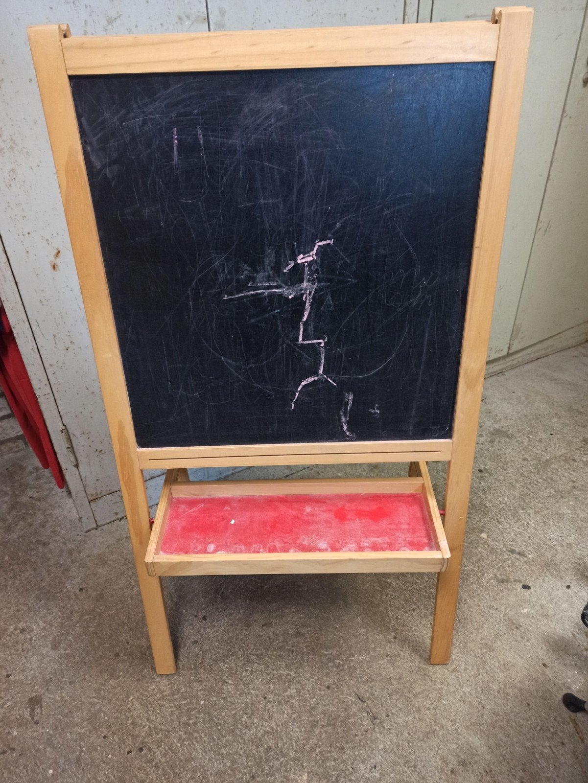 Schoolbord, Ophalen, Gebruikt, Whiteboard