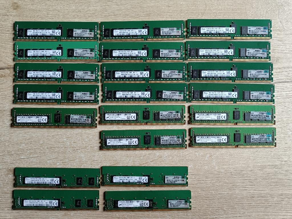 Intern geheugen server / desktop / laptop, Computers en Software, RAM geheugen, Ophalen, Server, DDR4, Refurbished