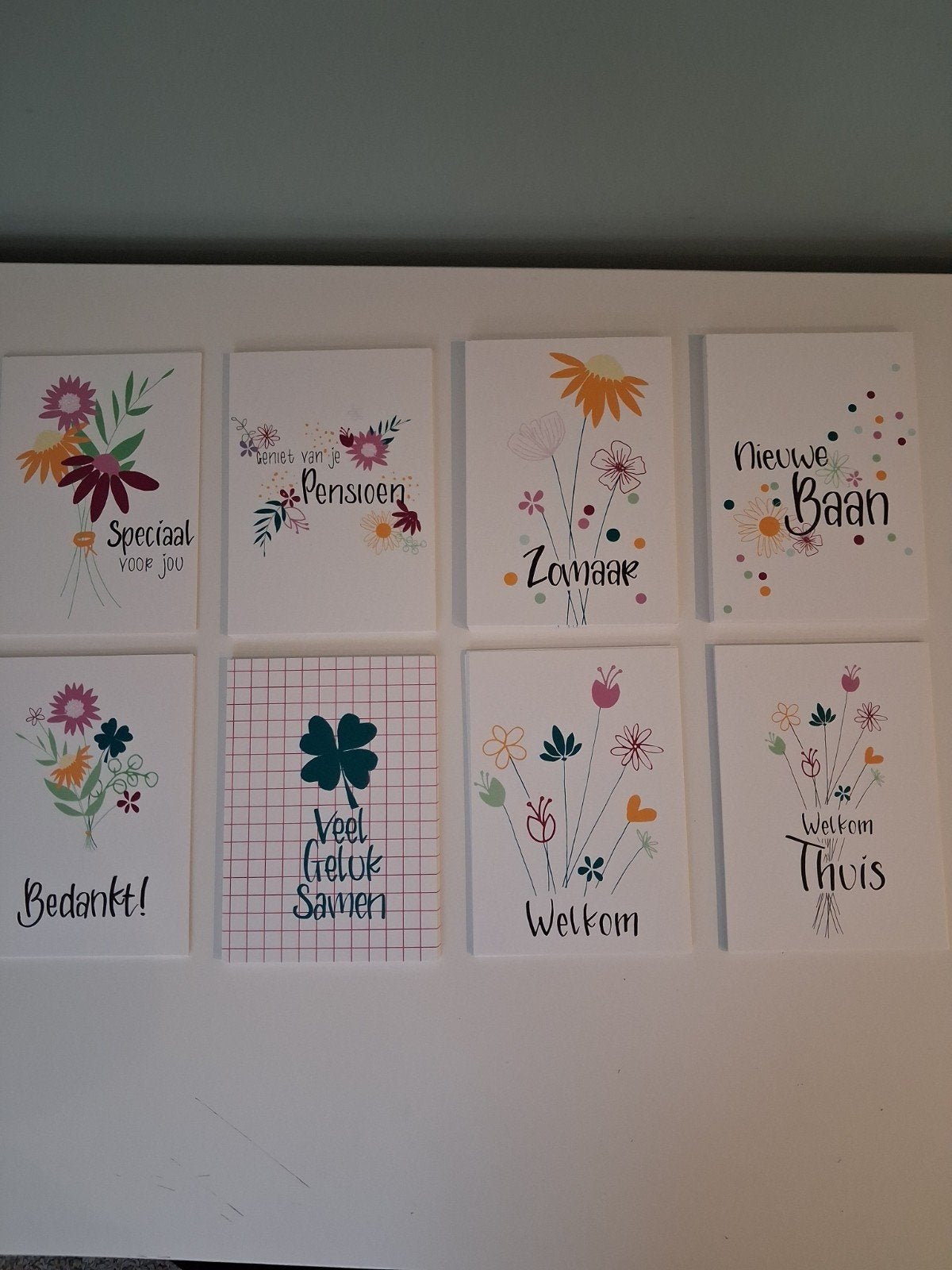 90 wenskaarten, Ophalen of Verzenden, Nieuw