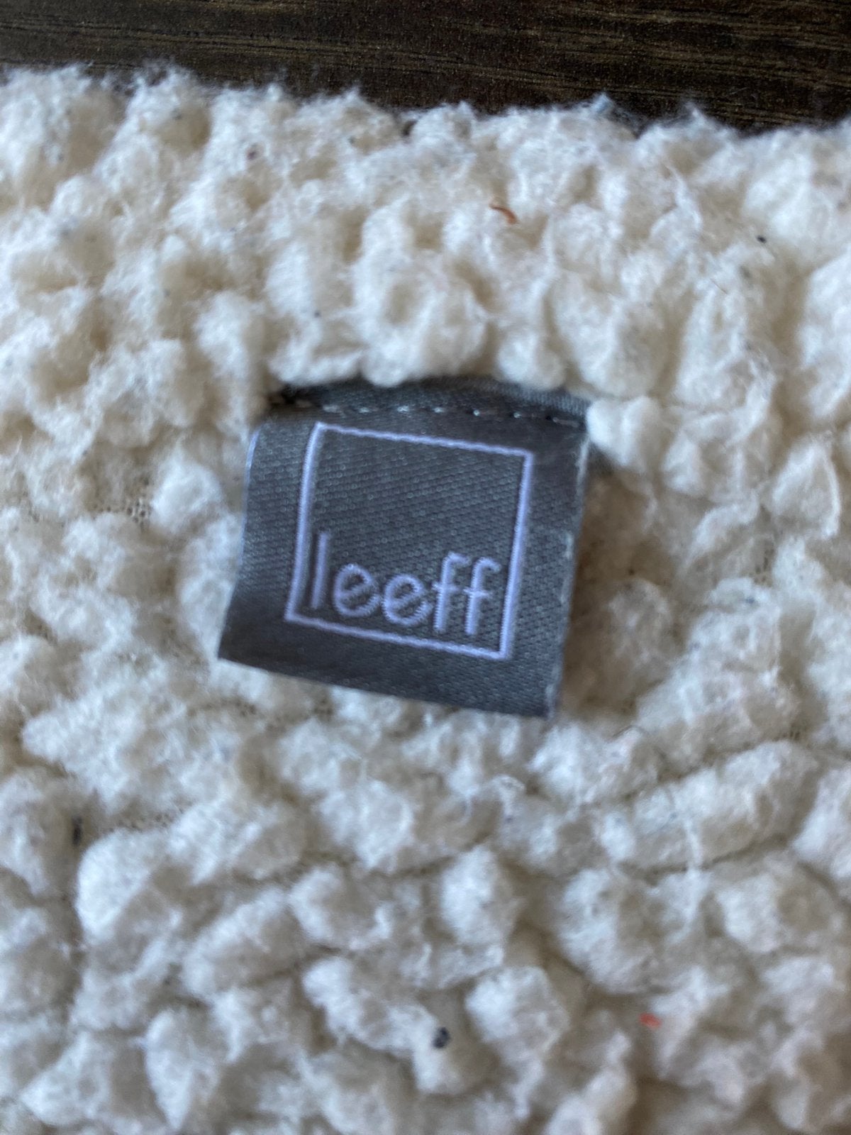 Plaid ( LEEFF), Ophalen of Verzenden, Zo goed als nieuw