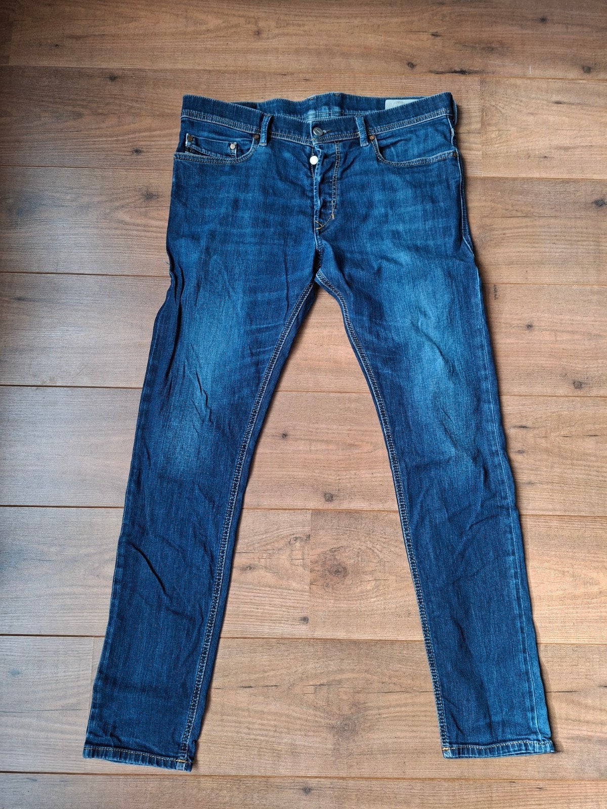 Diesel Tepphar Slim-Carrot Jeans Maat 33, Diesel, Blauw, Ophalen of Verzenden, W33 - W34 (confectie 48/50)