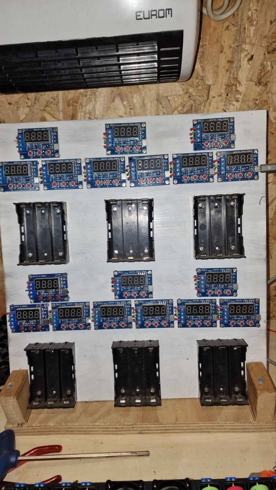 18650 Capaciteit Testers - Batterij Analyse Systeem, Ophalen of Verzenden, Gebruikt