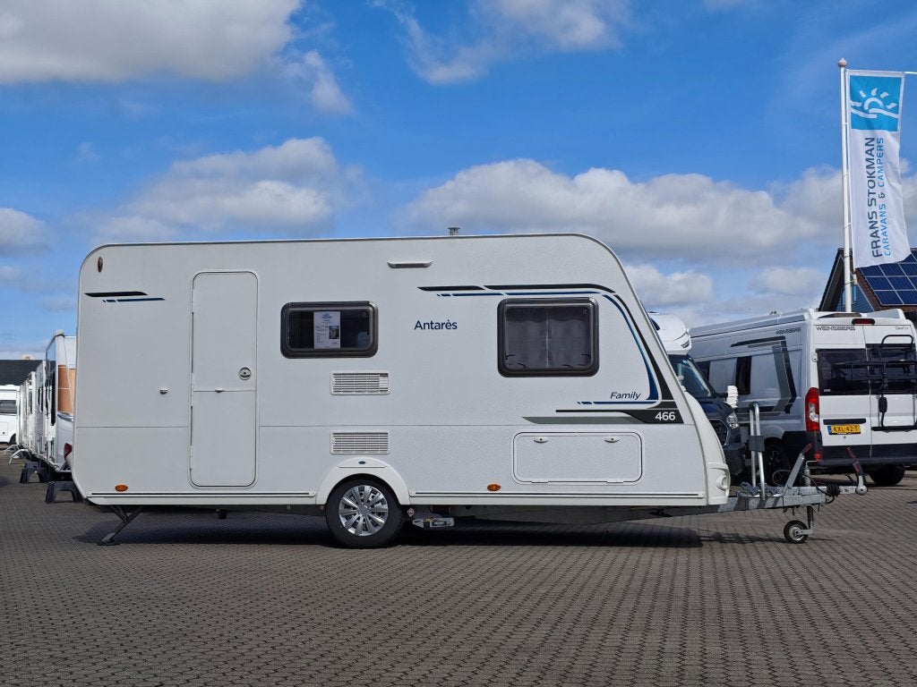 Caravelair Antares Family 466 Stapelbed Mover Voortent, Schokbreker, Bedrijf, Treinzit, 750 - 1000 kg