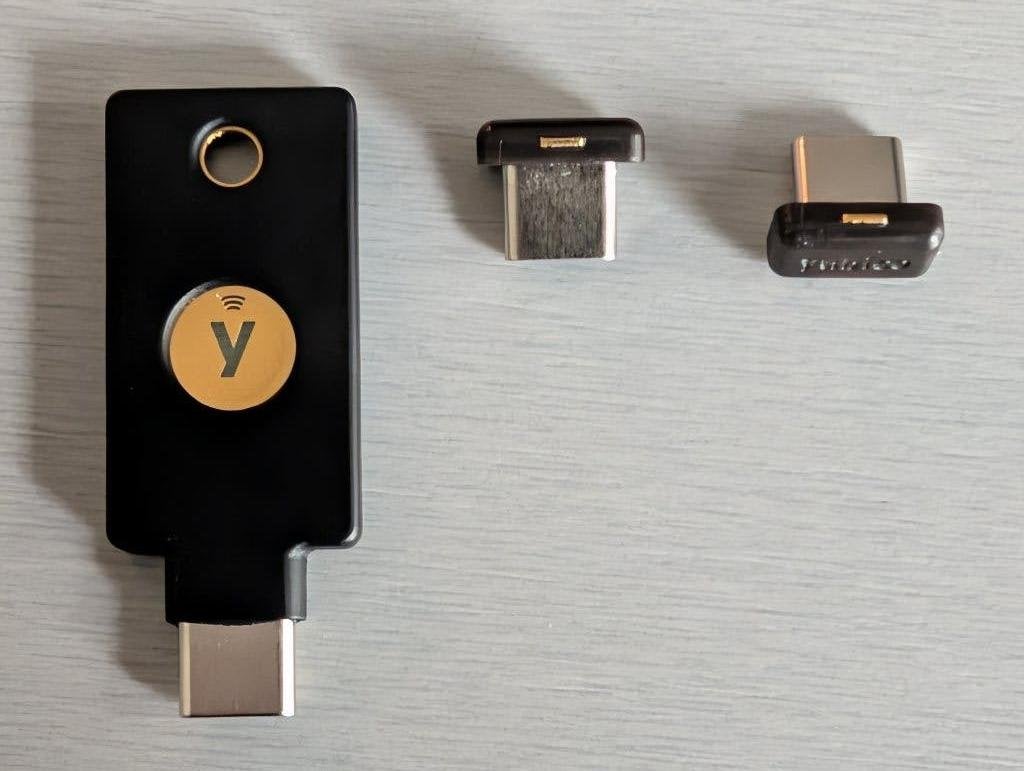 Yubikey  5C Nano  V5.4.3, Computers en Software, Ophalen of Verzenden, Zo goed als nieuw