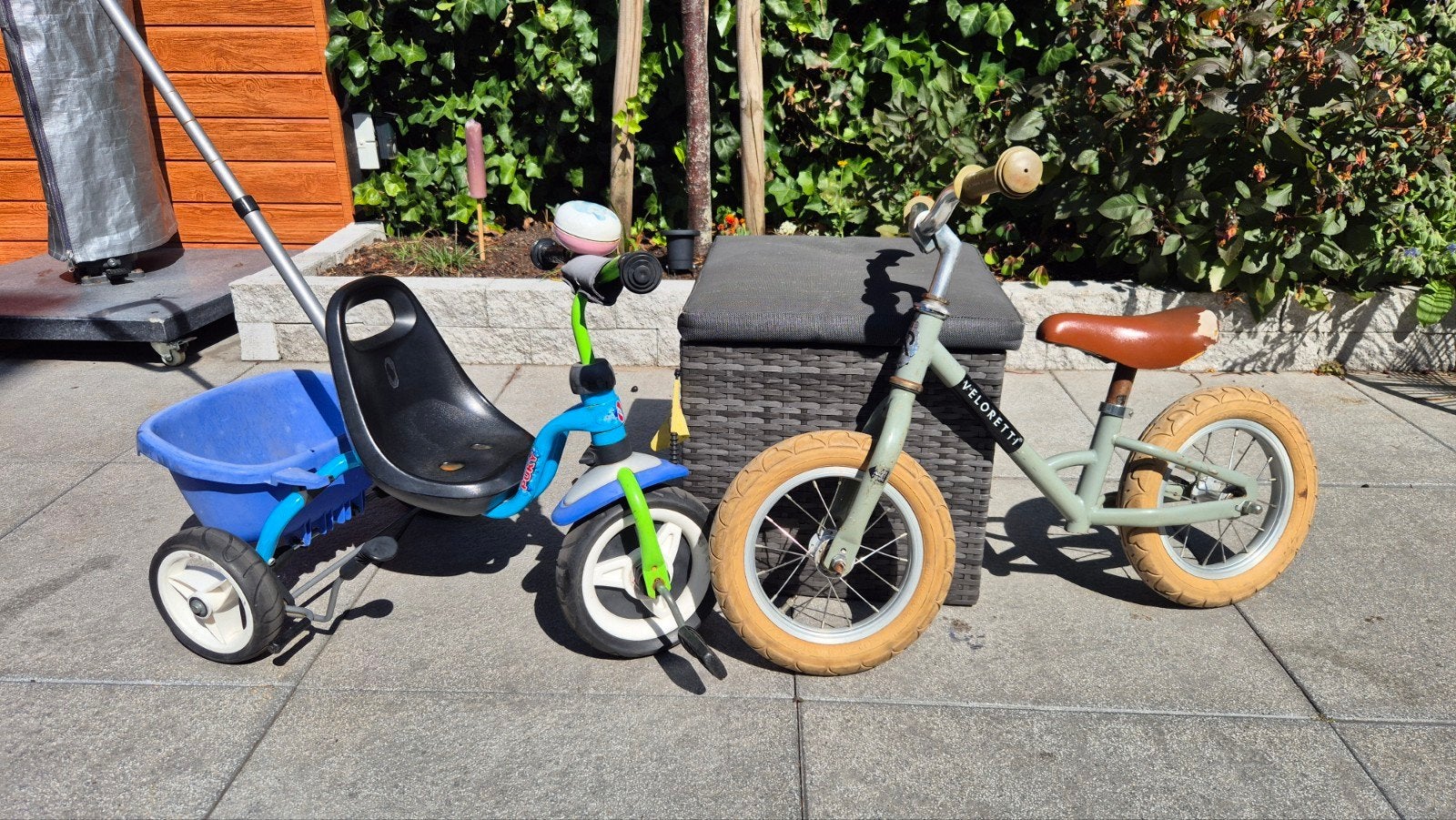 Loopfiets en driewieler voor kinderen, Fietsen en Brommers, Fietsen | Kinderfietsjes, Ophalen, Terugtraprem, Gebruikt, Veloretti
