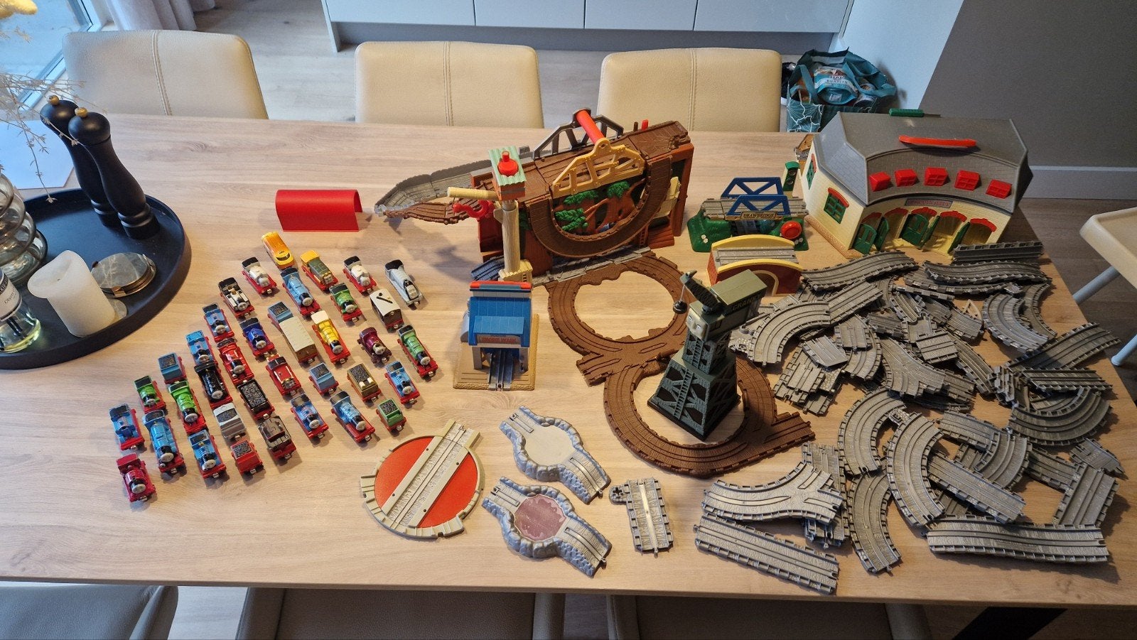 Grote Thomas de Trein Speelgoed set, Ophalen of Verzenden, Gebruikt