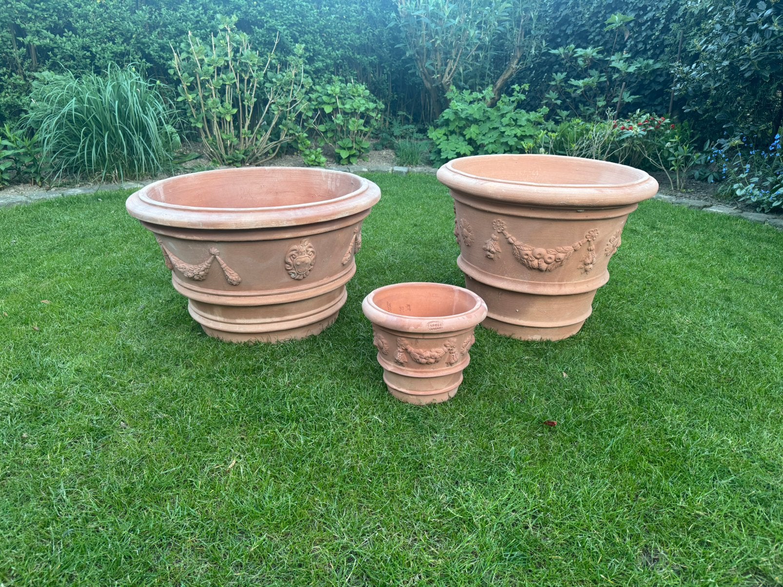 Terracotta Benocci | terracotta potten, Ophalen, Steen, 40 cm of meer, Rond