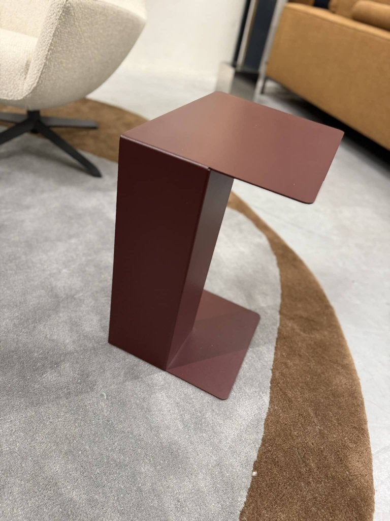 Nieuw Gelderland Ori bijzettafel wit design tafel, 45 tot 60 cm, Minder dan 55 cm, Metaal of Aluminium, Nieuw
