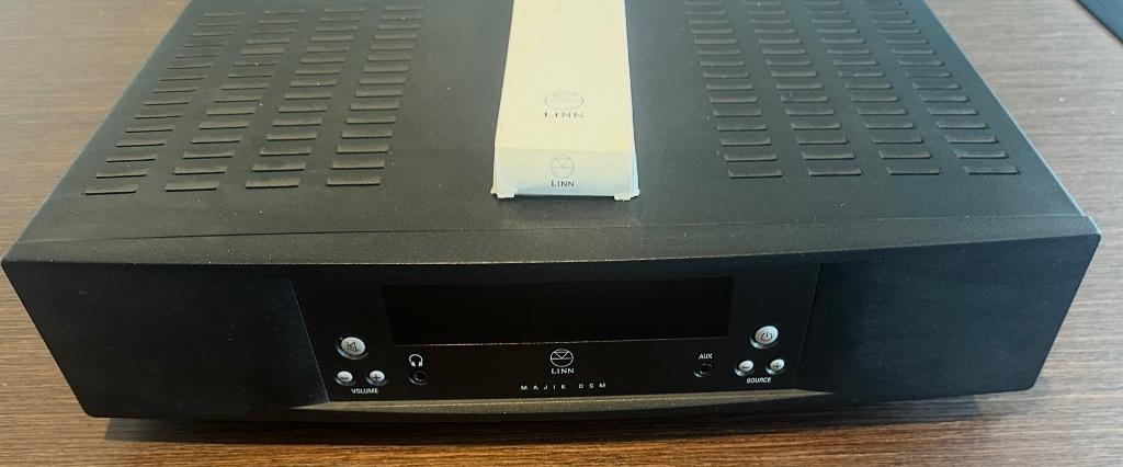 LINN DSM MAJIK STREAMER EN VERSTERKER, Ophalen, Zo goed als nieuw, 120 watt of meer, Overige merken