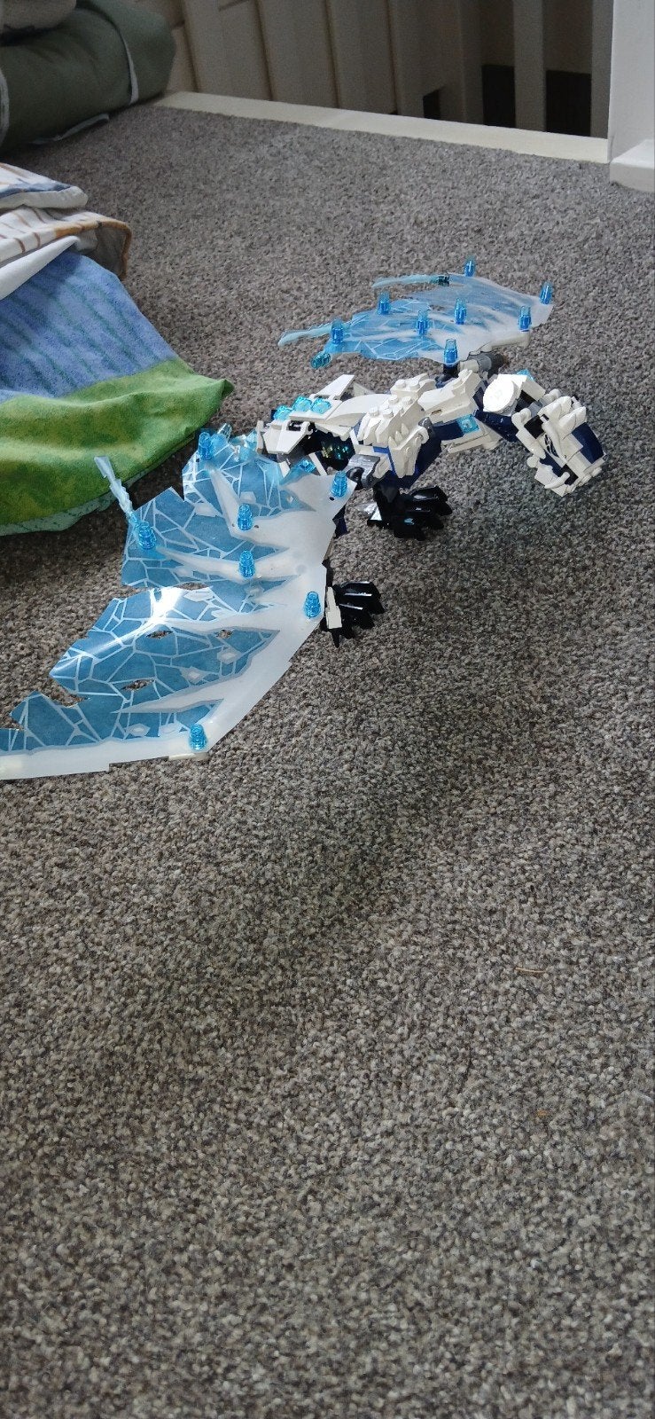 ijsdraak lego, Ophalen, Gebruikt