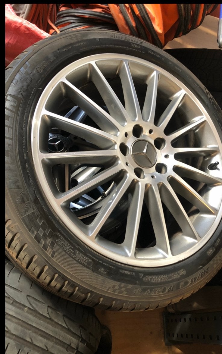 Originele set Mercedes benz Vito 19 inch 5 x 112, Ophalen, 18 inch, Banden en Velgen, Nieuw