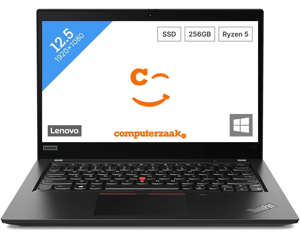 Lenovo ThinkPad X395/AMD Ryzen 5 1.80GHz/8GB/256GB SSD, Computers en Software, Windows Laptops, Lenovo Thinkpad, 256 GB, 2 tot 3 Ghz