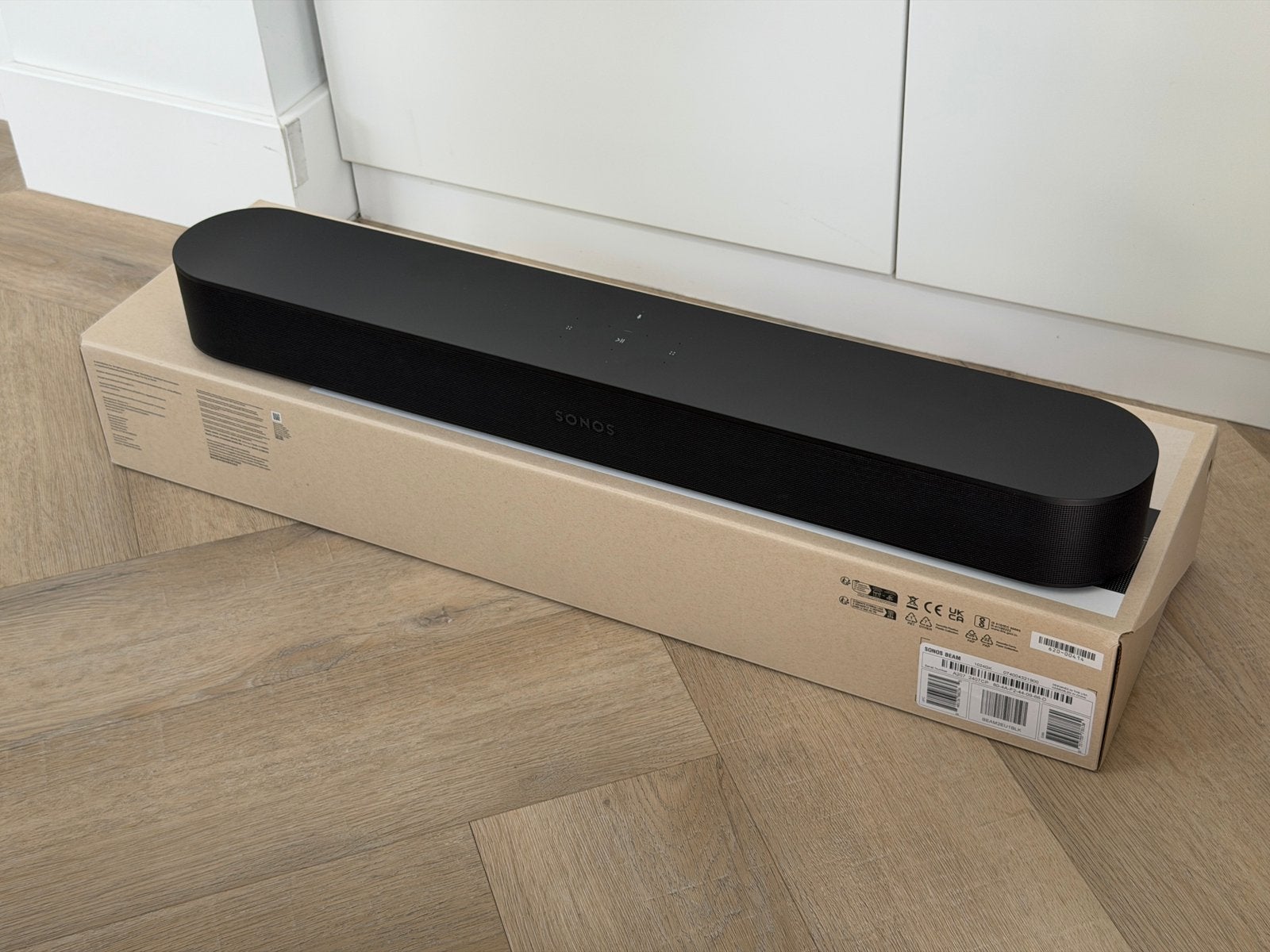 Sonos Beam Gen 2 Zwart - ZGAN incl doos, Ophalen, Bluetooth, Zo goed als nieuw
