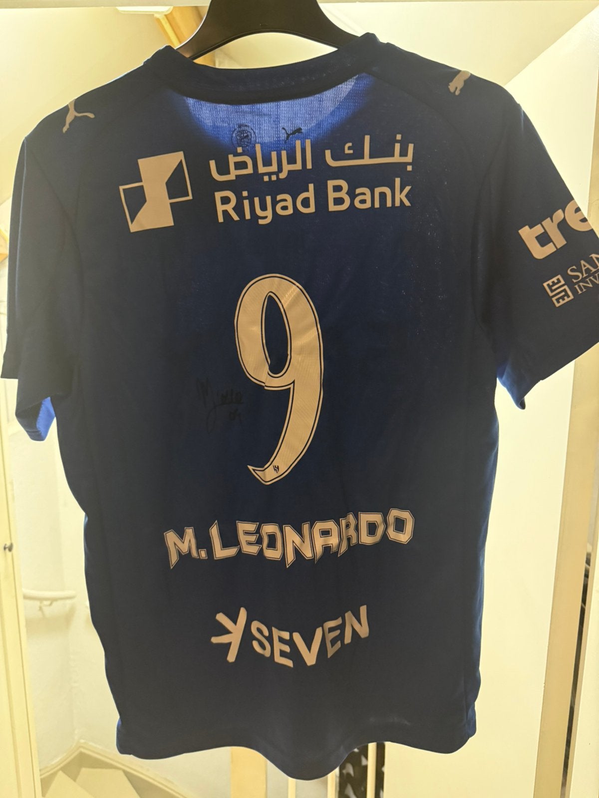 Gesigneerd shirt Marcos Leonardo, Ophalen of Verzenden, Zo goed als nieuw, Ajax, Shirt