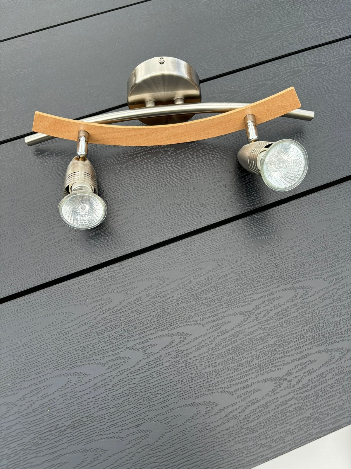 Plafond spot, Ophalen of Verzenden, Zo goed als nieuw, Hout