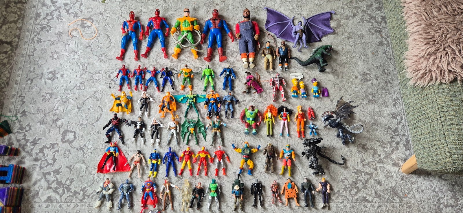 Jaren 80 / 90 Action Figure lot, Ophalen of Verzenden