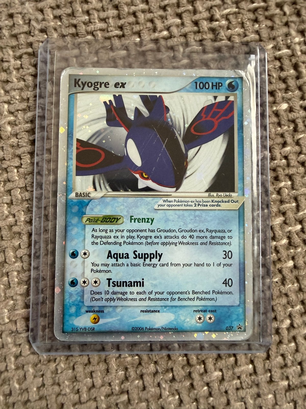 Kyogre ex (2006), Ophalen of Verzenden, Gebruikt, Losse kaart