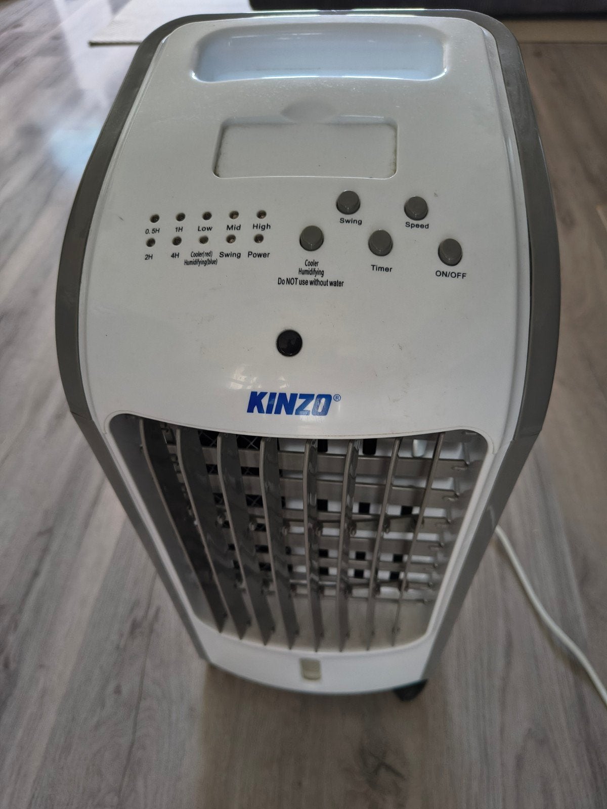 Kinzo Luchtkoeler/Luchtbevochtiger - Wit/Grijs, Ophalen, Gebruikt