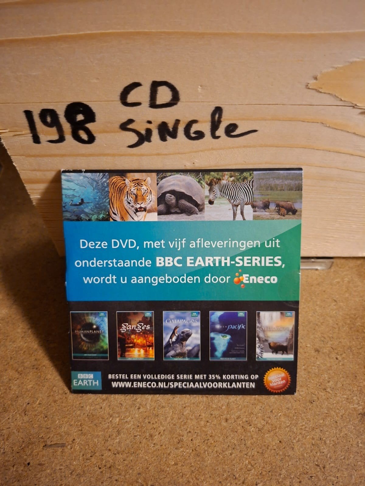 BBC Earth-series DVD - 5 afleveringen van Eneco, Alle leeftijden, Nederlands, Ophalen of Verzenden, Gebruikt