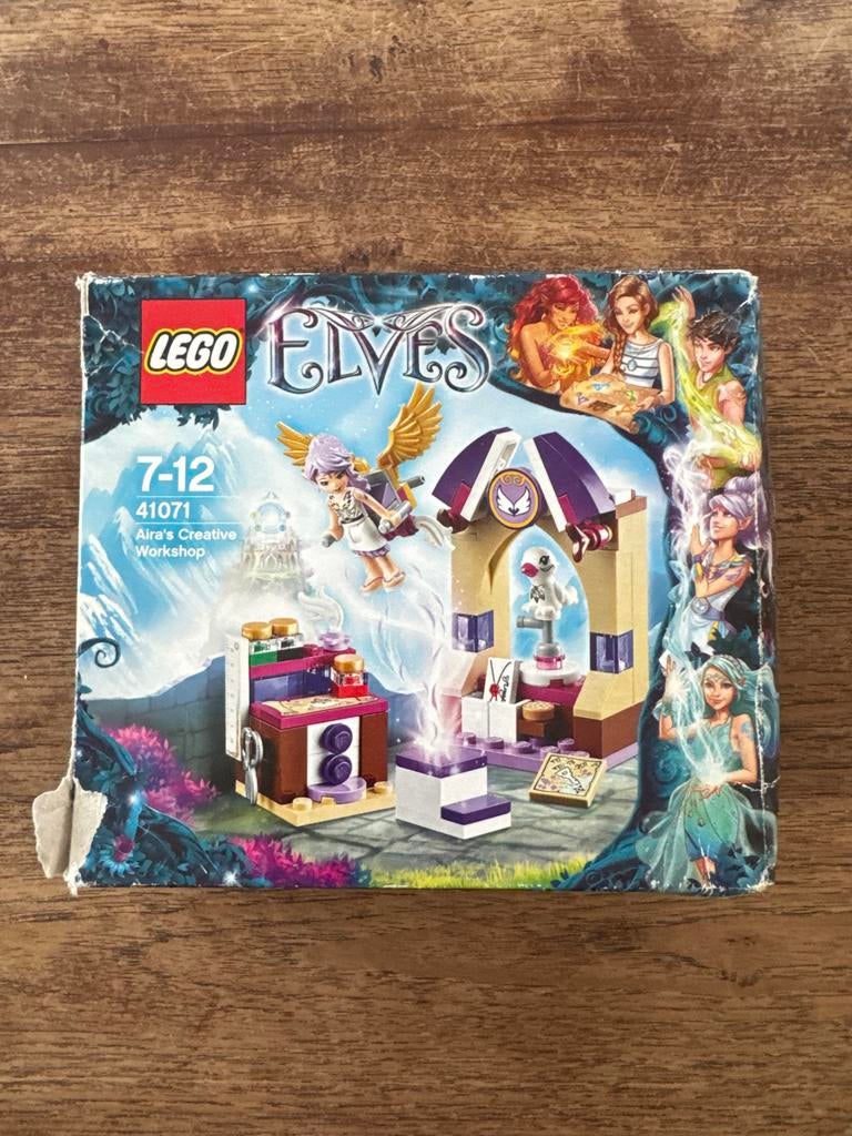 Lego Elves 41071 Aira's Creative Workshop, Gebruikt, Lego, Ophalen of Verzenden, Inclusief doos