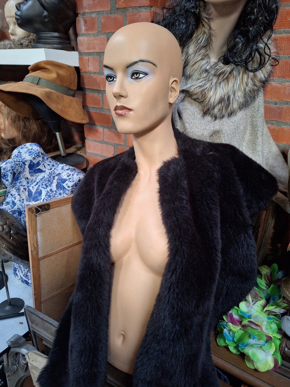 paspop/buste/torso/etalagepop, Ophalen of Verzenden, Gebruikt