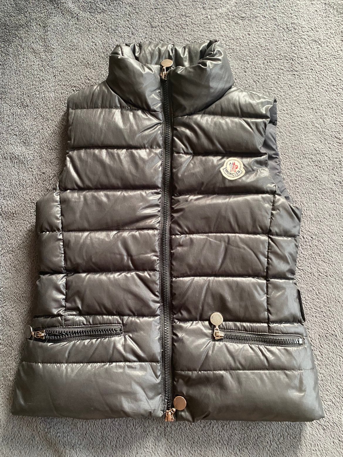 Moncler Tibb Gilet Bodywarmer, Kleding | Heren, Ophalen of Verzenden, Zo goed als nieuw, Maat 46 (S) of kleiner, Zwart