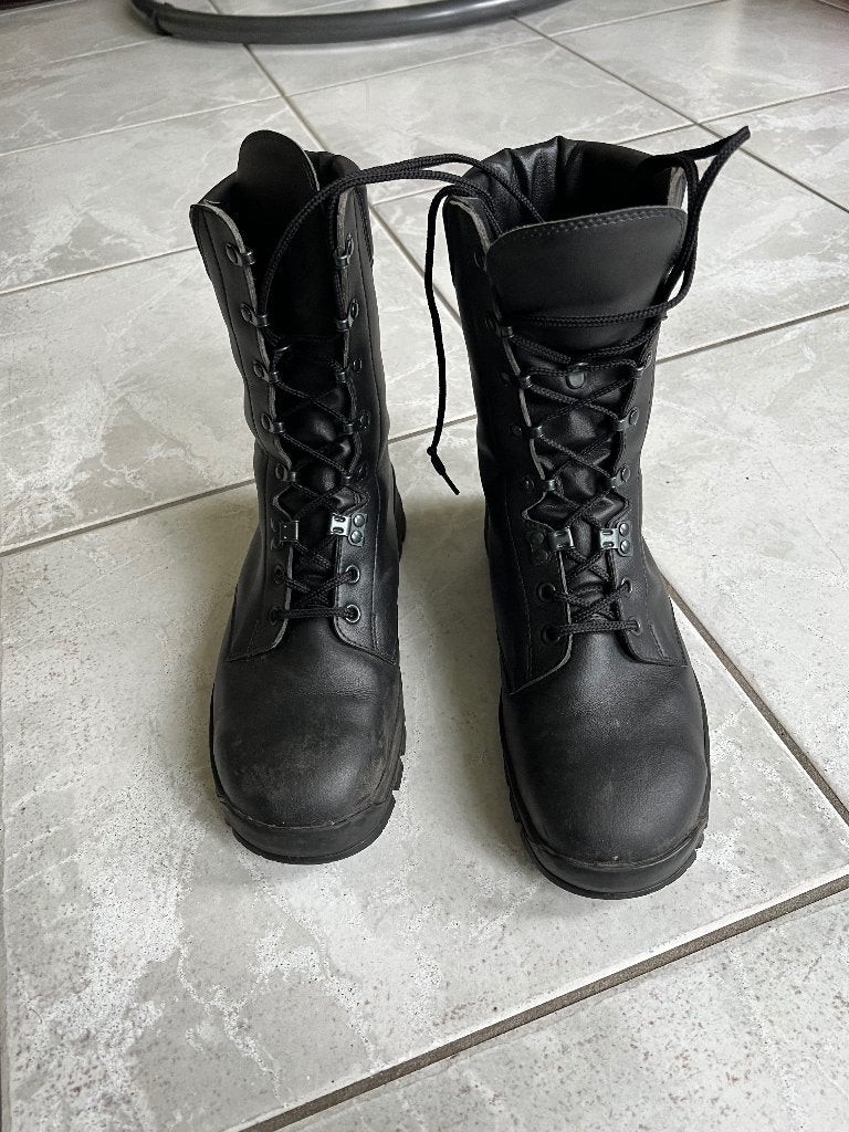 Gedragen paar Neskrid model 18 Combat Boots maat 44M, Verzenden, Gebruikt, Schoenen