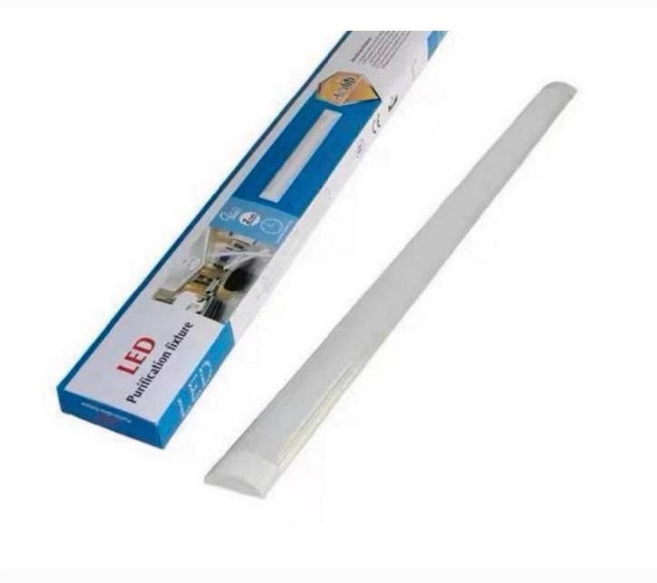 LED lamp, balk lang plat. 18W 6500K 615mm 61cm wit lang, Led-lamp, Nieuw, Ophalen of Verzenden, H