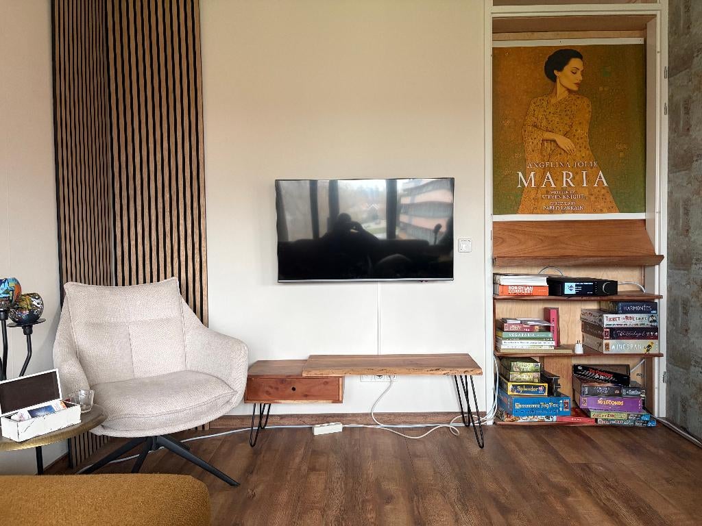 TV/Salontafel, Ophalen, Gebruikt, 100 tot 150 cm, Minder dan 100 cm