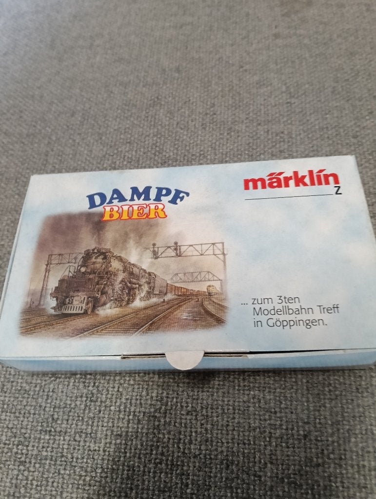 Marklin Z spoor modelbahntreff Goppingen 2001 Dampf Bier, Wisselstroom, Wagon, Ophalen of Verzenden, Zo goed als nieuw