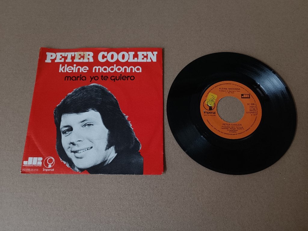 Single: Peter Coolen - Kleine Madonna (1974), Cd's en Dvd's, Vinyl Singles, Gebruikt, Pop, Verzenden