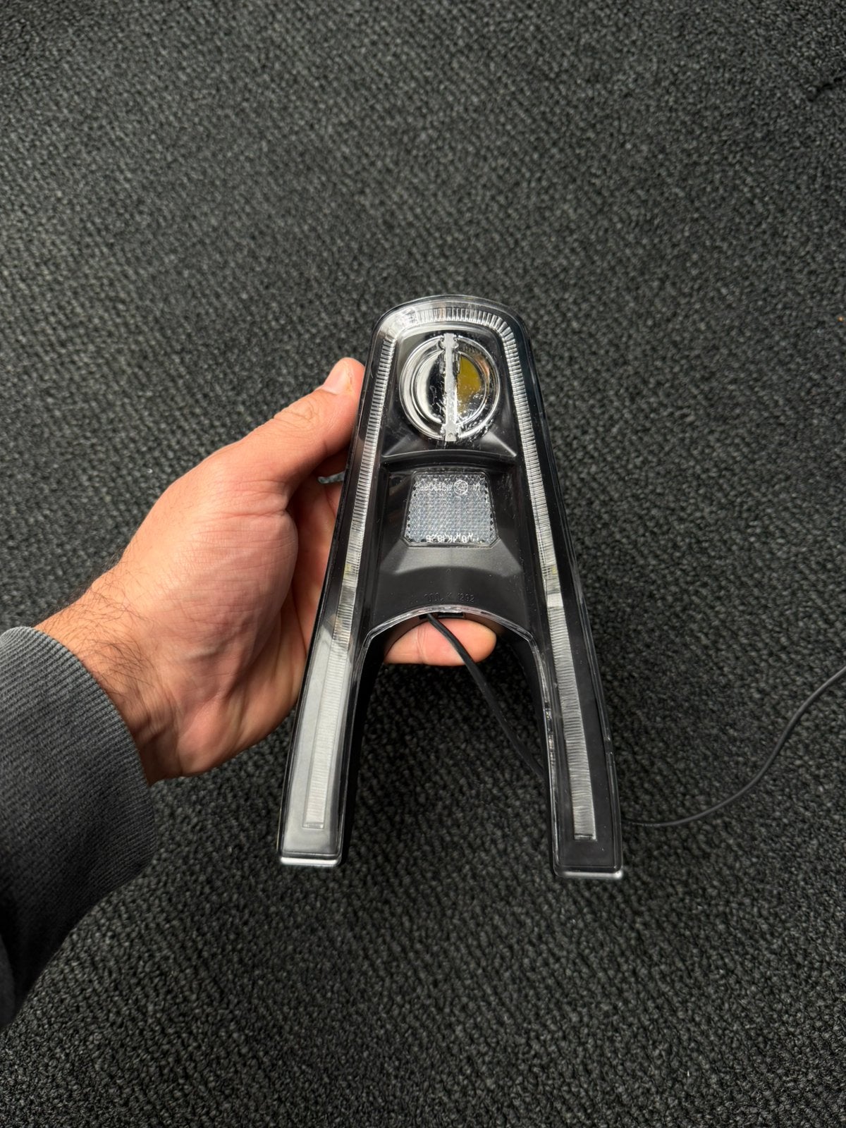 Sparta M8TI koplamp, Fietsen en Brommers, Ophalen of Verzenden, Gebruikt, Accu, Voorlicht