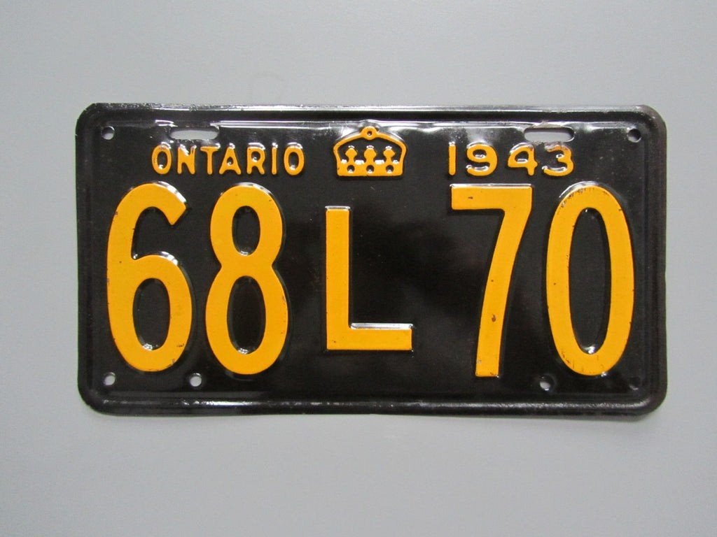 Gezocht  . Ontario nummerplaten, Ophalen, Gebruikt, Auto's