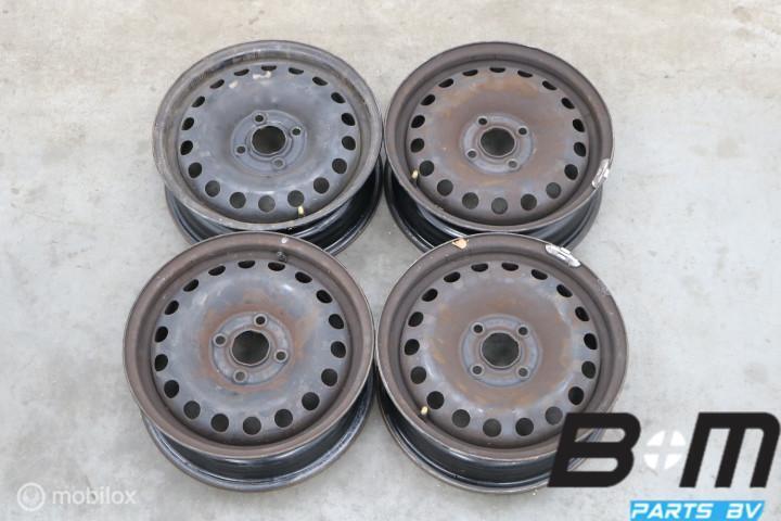 Org 14 inch stalen velgen VW Up! 1S0601027G, Auto-onderdelen, Gebruikt, Velg(en)
