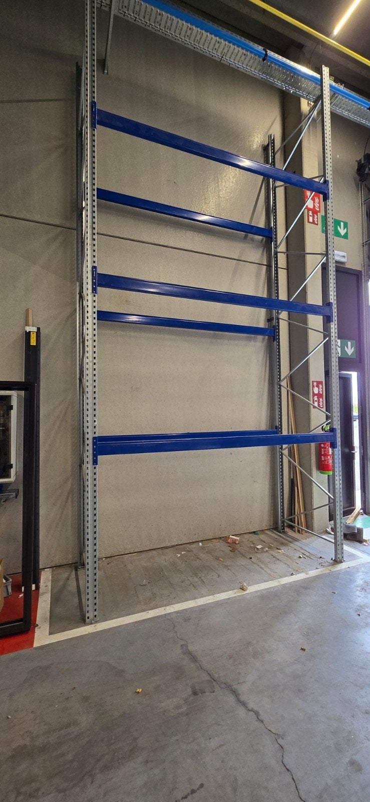 Diverse stellingen BITO P3, palletstelling verzinkt / blauw., Ophalen, Zo goed als nieuw