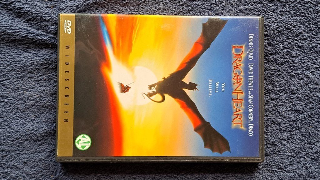 Dragonheart "Sean Connery, Dennis Quaid", Alle leeftijden, Ophalen of Verzenden, Zo goed als nieuw
