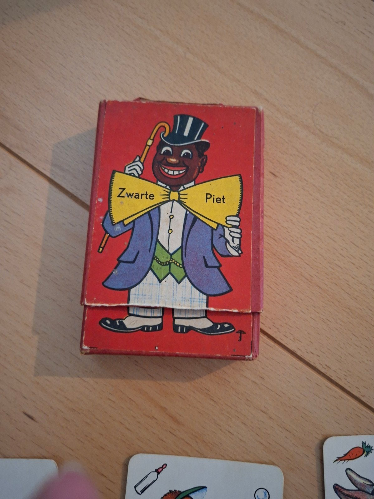 Vintage Zwarte Piet kaartspel - Compleet, Hobby en Vrije tijd, Gezelschapsspellen | Kaartspellen, Een of twee spelers, Ophalen of Verzenden