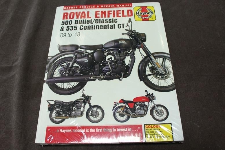 Royal Enfield 500 Bullet 535  2009 - 2018 handboek manual, Ophalen of Verzenden, Overige merken