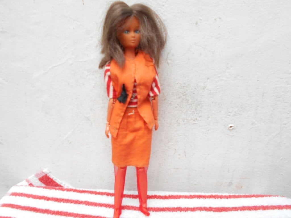 oude  barbie, Ophalen of Verzenden, Zo goed als nieuw, Pop