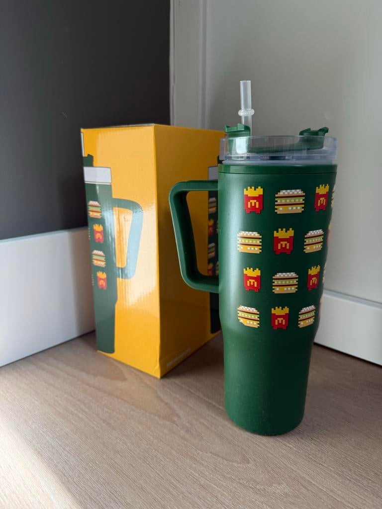 McDonalds Drinkfles, Kunststof, Ophalen of Verzenden, Zo goed als nieuw, Overige merken