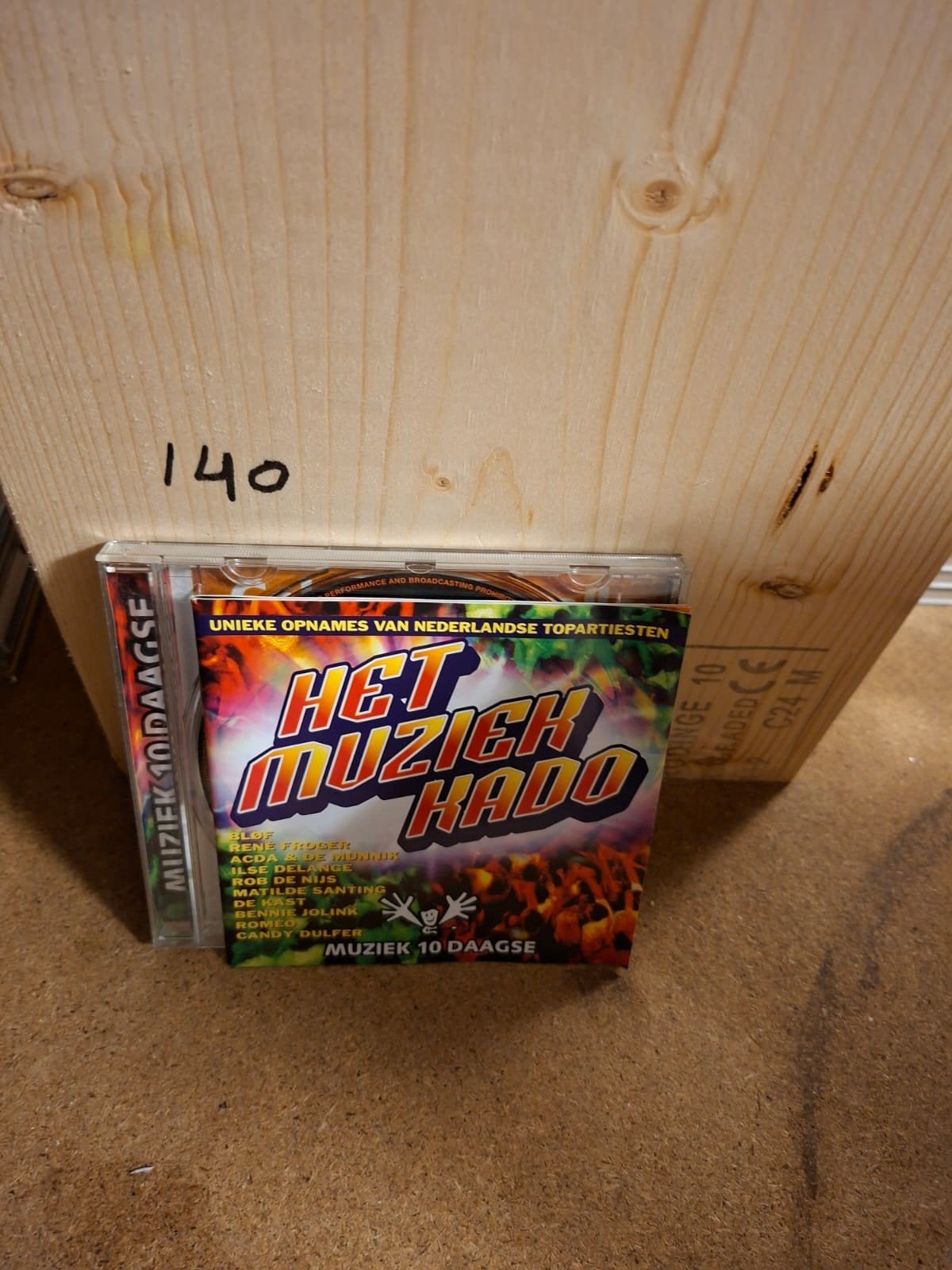 Het Muziek Kado - Unieke opnames van Nederlandse topartiest, Ophalen of Verzenden, Gebruikt, Pop, Verzamelalbum