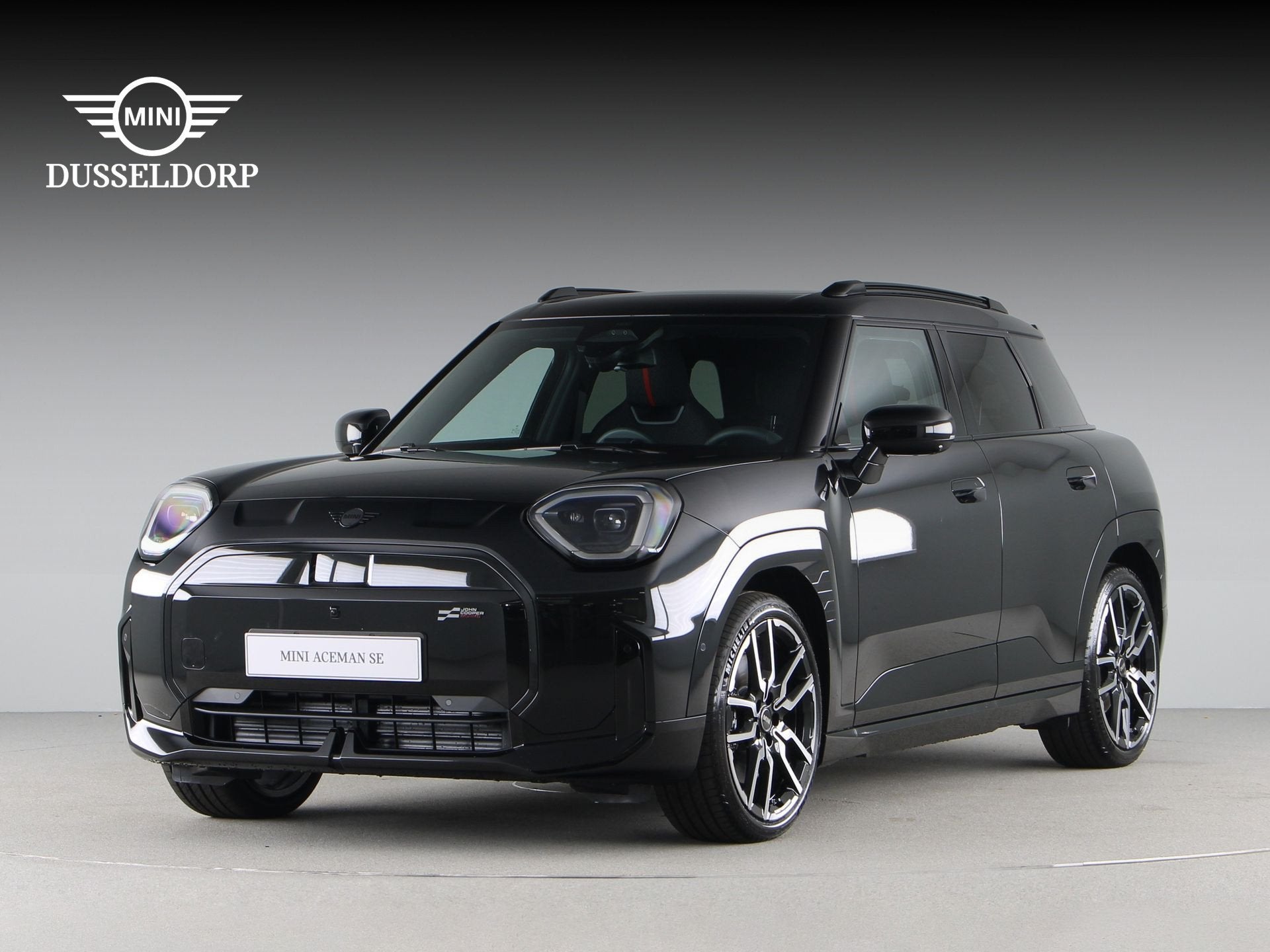 MINI Aceman SE John Cooper Works Pakket XL PRIVATE LEASE EUR, Auto's, Zwart, Zwart, Aceman, Nieuw