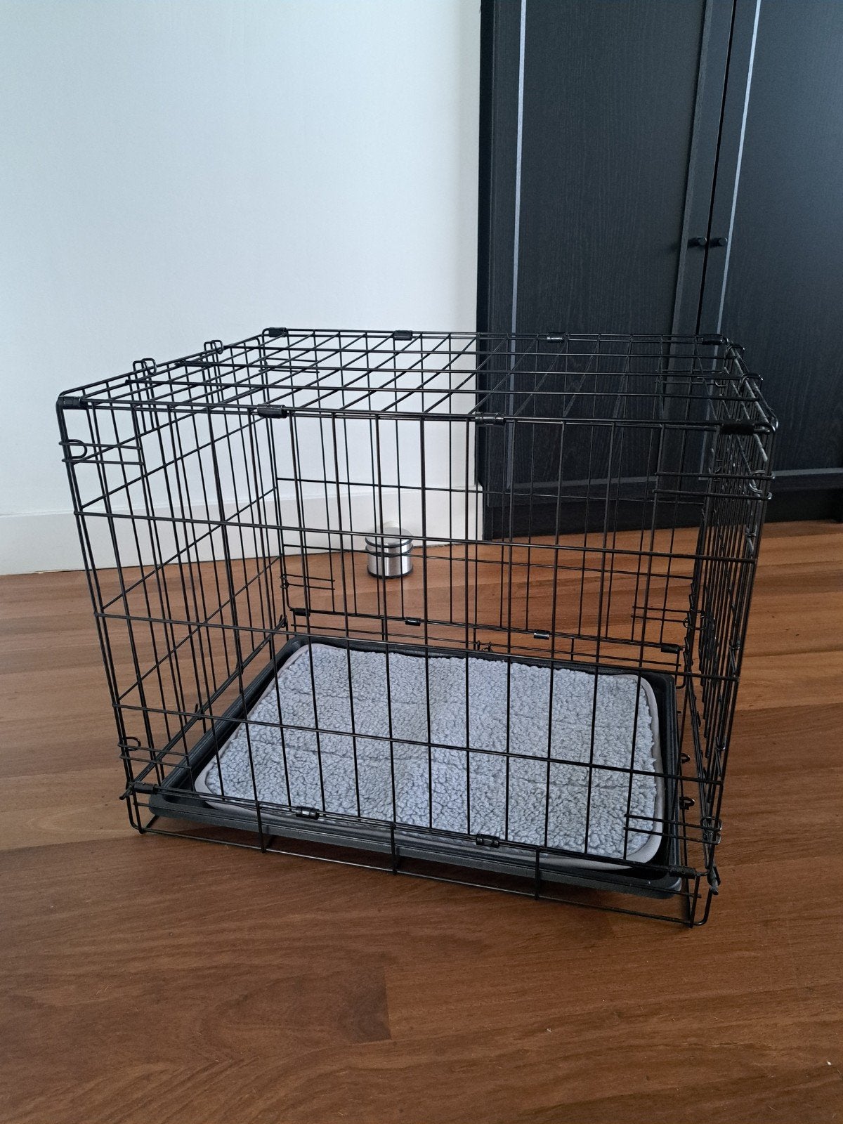 Hondenbench zwart gecoat 60/40/50, Dieren en Toebehoren, Ophalen, Zo goed als nieuw, Minder dan 75 cm, Minder dan 65 cm