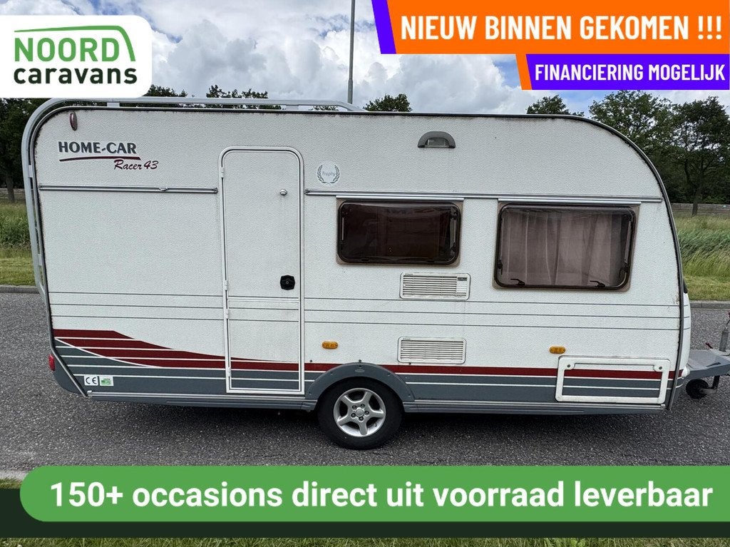Home-car RACER 43 TROPHY 443H, STAPELBED, DWARSBED/DINETTE, Caravans en Kamperen, Caravans, Home-car, Bedrijf, 750 - 1000 kg, 6 tot 7 meter