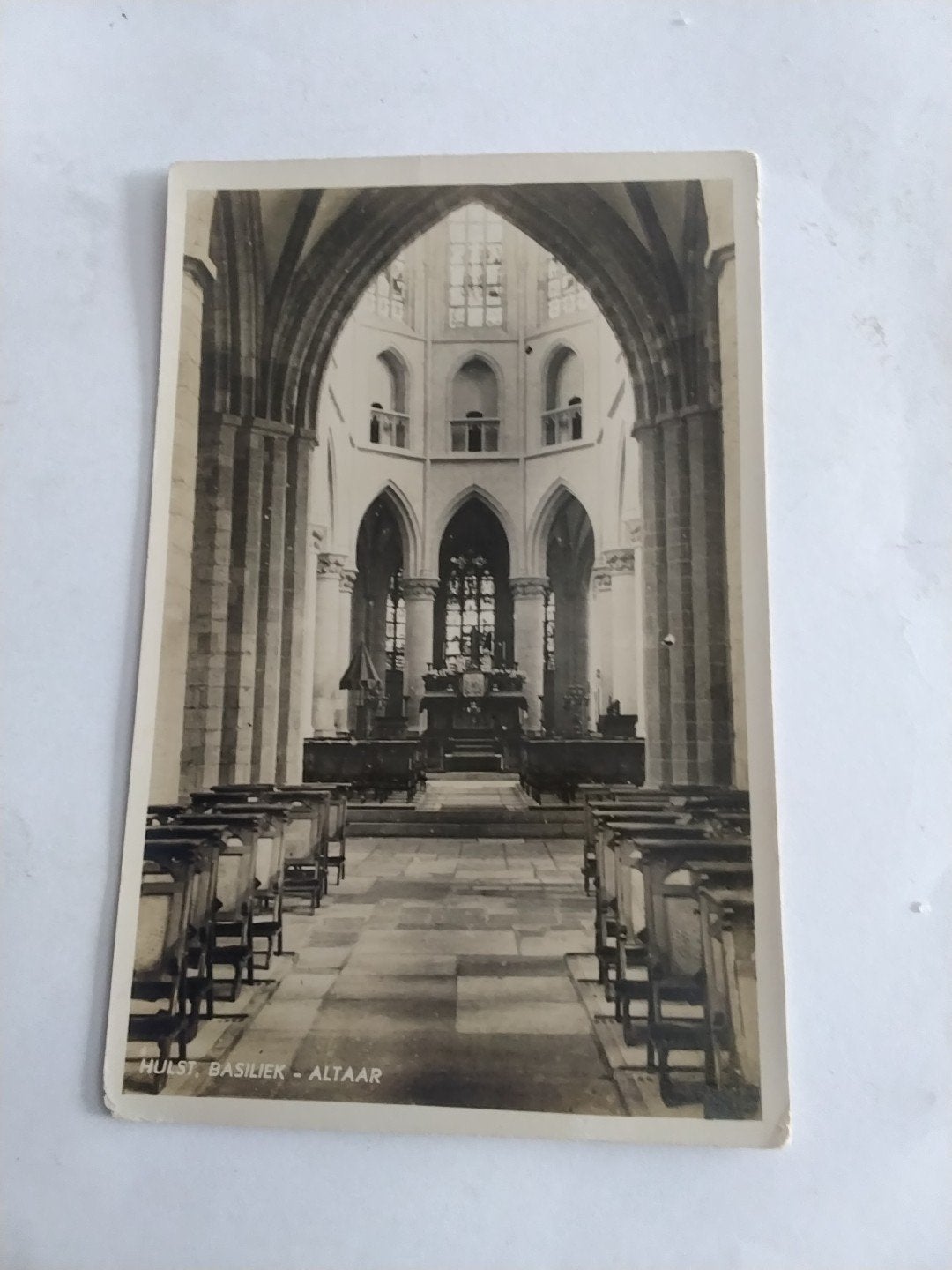 HULST. BASILIEK - ALTAAR, Ophalen of Verzenden, Voor 1920, Zuid-Holland