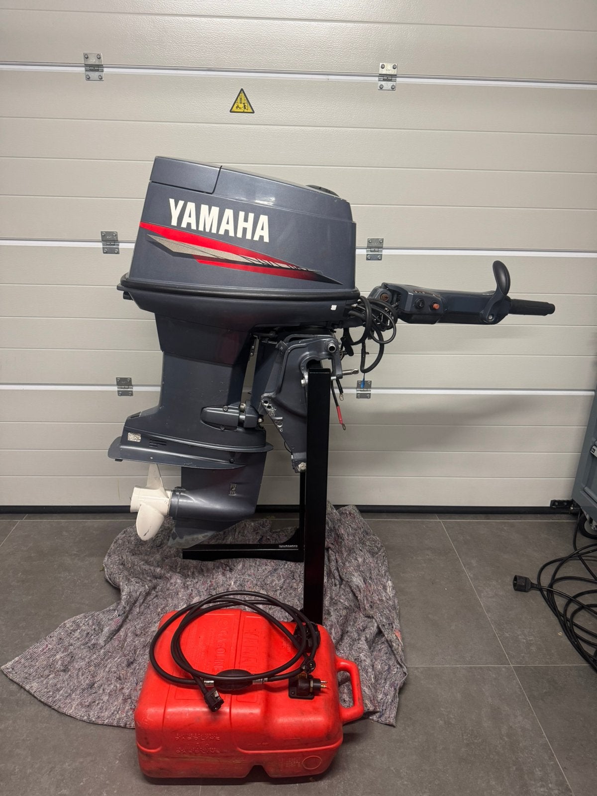 Yamaha buitenboordmotor 50 pk, Watersport en Boten, Buiten- en Binnenboordmotoren, Ophalen, Zo goed als nieuw, Benzine, 30 pk of meer