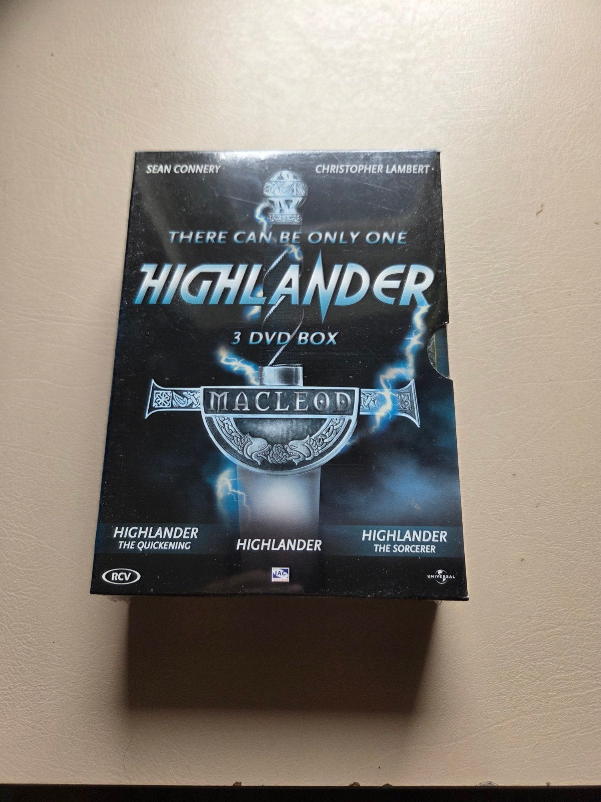 Highlander 3 DVD Box Geseald - Sean Connery, Christopher La, Ophalen of Verzenden, Nieuw in verpakking, Inclusief doosje