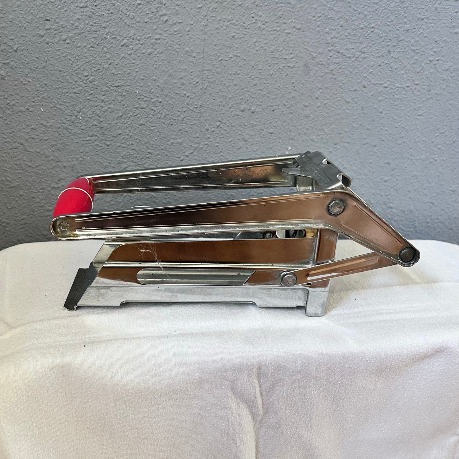 Handige frietsnijder voor perfecte frietjes, Zilver, Ophalen of Verzenden, Metaal, Overige typen