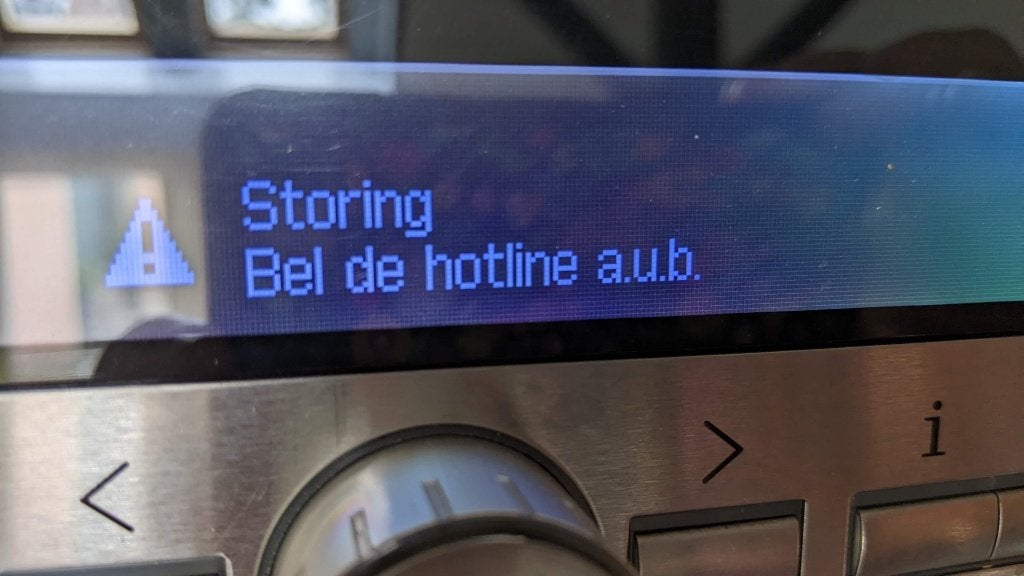 Siemens koffieautomaat TK76 inbouw, Witgoed en Apparatuur, Koffiezetapparaten, Ophalen, Gebruikt, 10 kopjes of meer, Koffiemachine